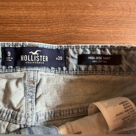 High Waisted Denim/Jean Skirt - Picture 4 of 7